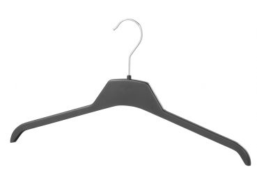 Hemden- und Blusenbügel BB42 aus Kunststoff schwarz 42 cm
